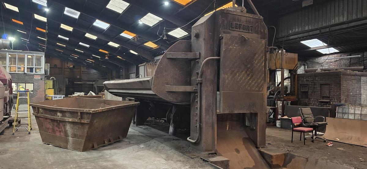 Used Lefort Scrap Metal Shear Baler