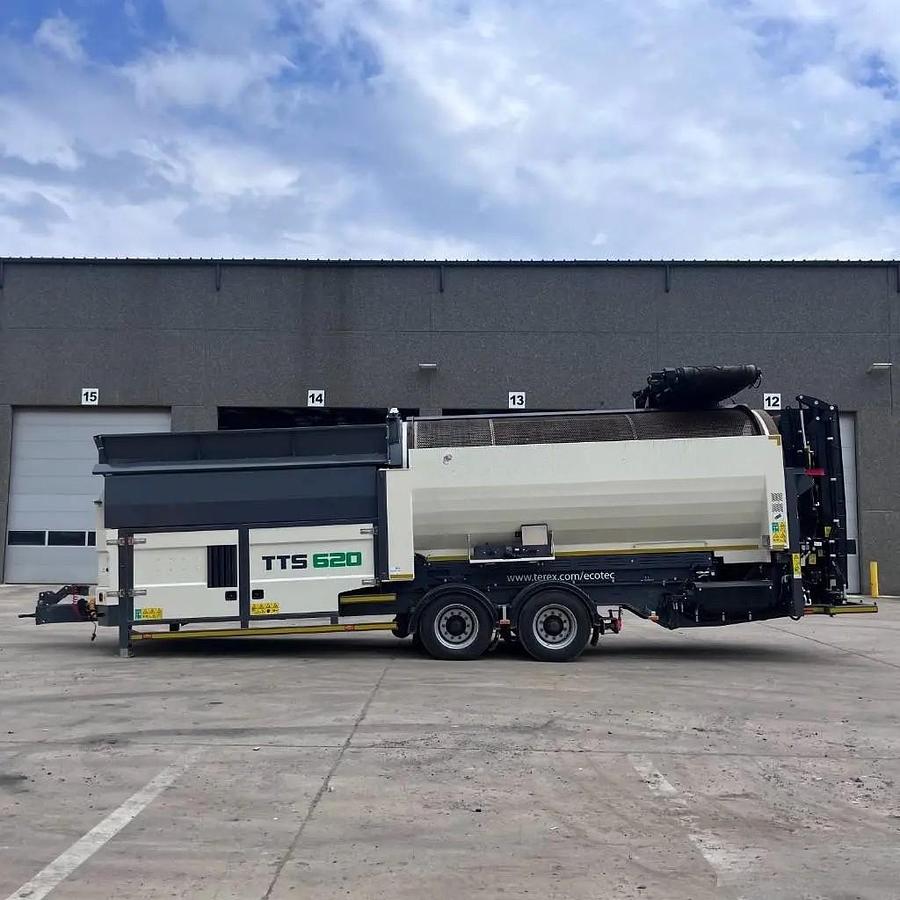 Used 2024 Terex Ecotec TTS 620 Mobile Trommel Screener