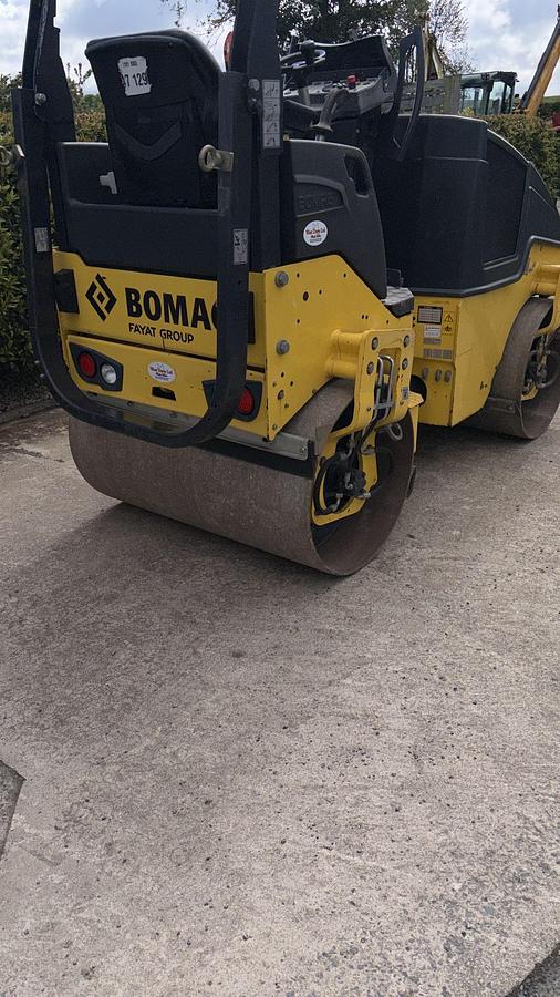 Used 2019 Bomag BW 120 AD-5 Tandem Roller Compactor