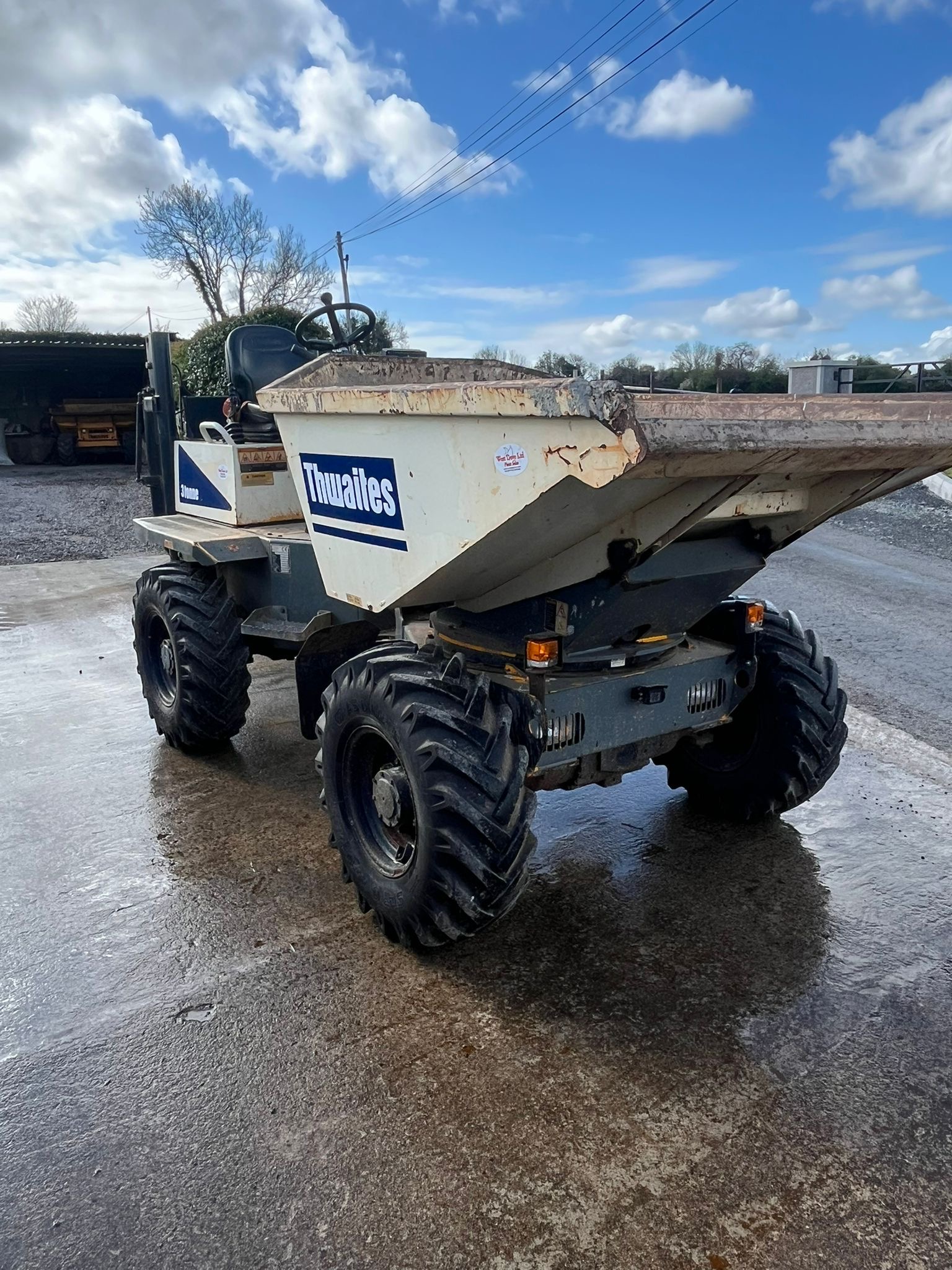 Used 2019 Thwaites 3 Tonne Dumper Truck