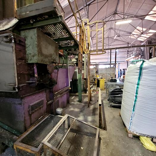 Used Full and comprehensive Plastics washing and drying line