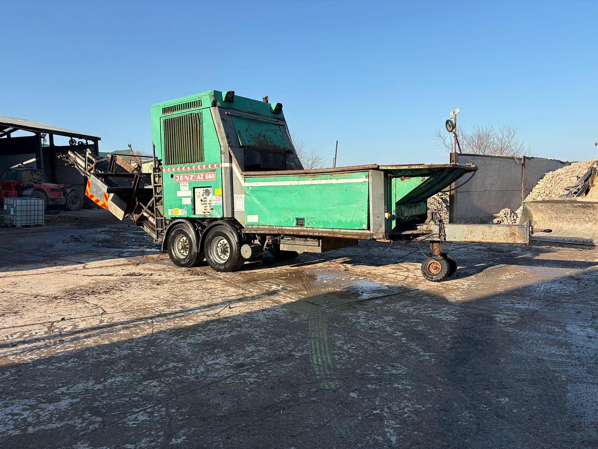 Used Jenz AZ 660 Wood Chipper Shredder