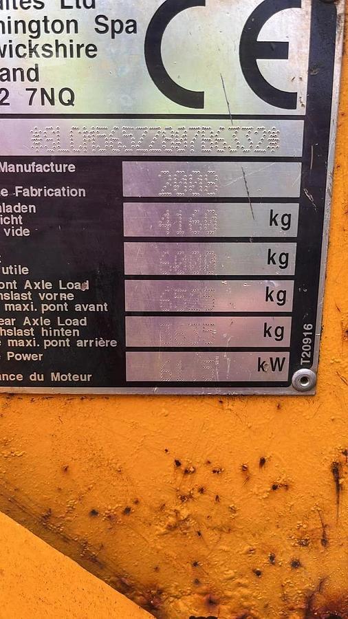 Used 2008 Thwaites ALLDRIVE 6 Dumper Truck