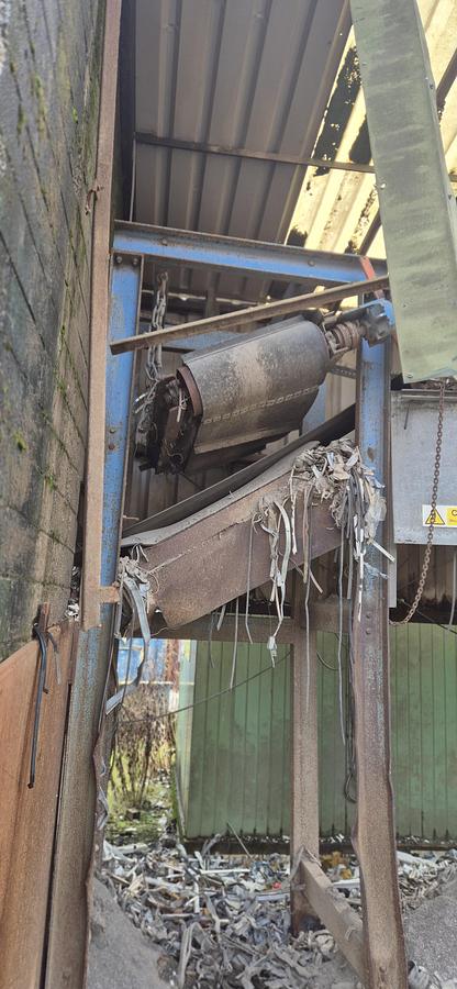 Used Hammer Mill processing Line WIth ECS and trommel