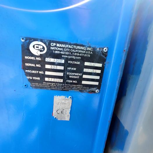 Used 2006 CP Manufacturing CD 1200