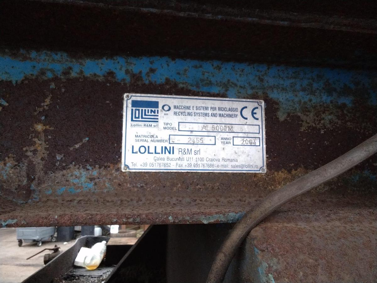 Used 2004 Lollini AL500 Car Baler with Grab