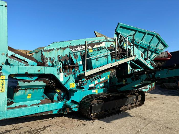 Used 2007 Powerscreen Warrior 1400 Scalping Screen