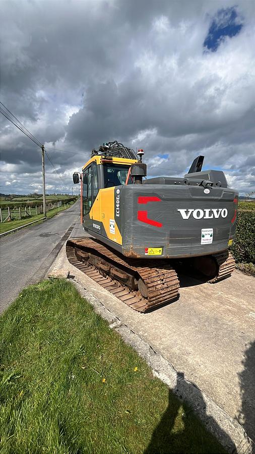 Used 2021 Volvo EC 140 EL Excavator