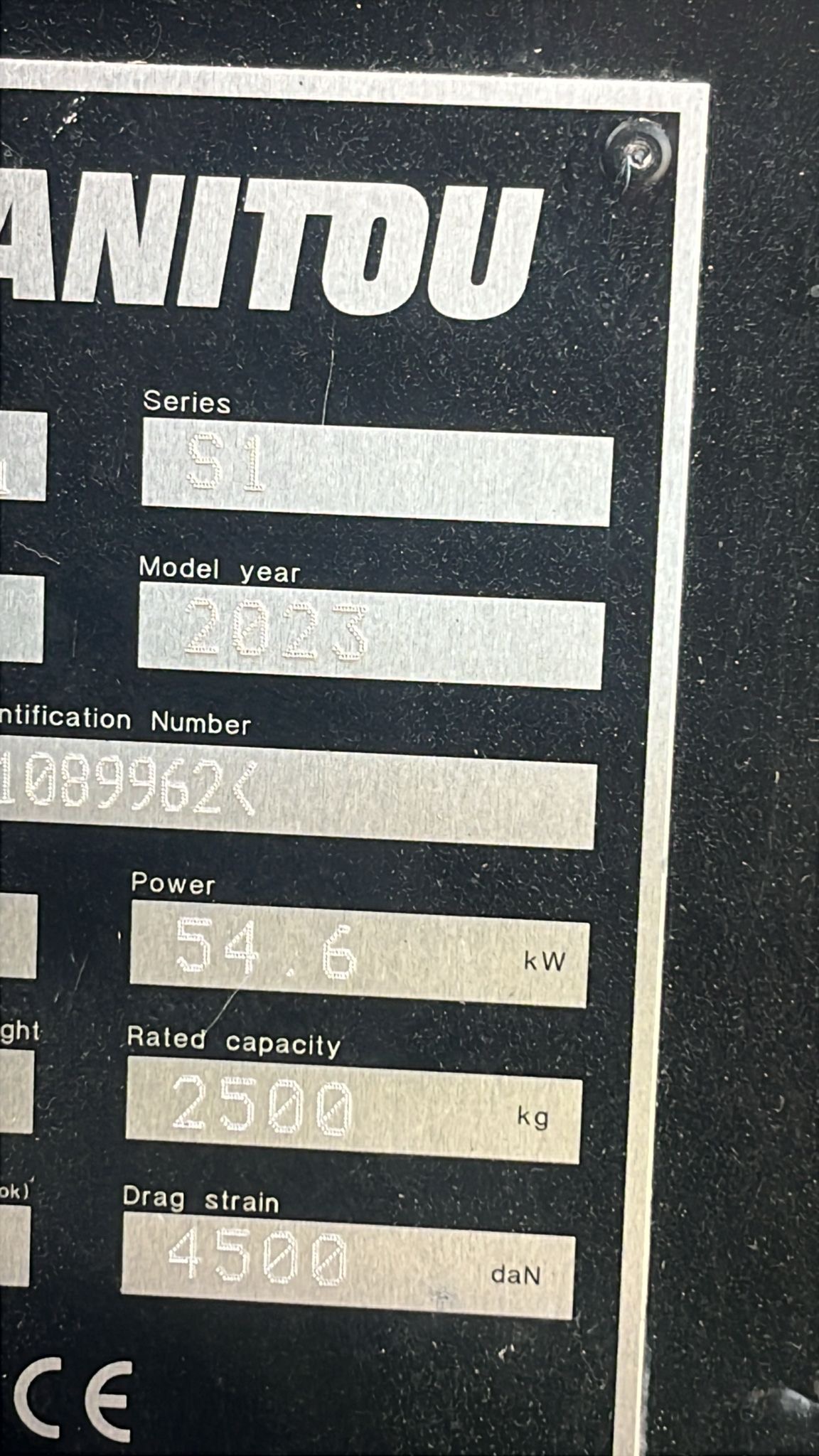 Used 2023 Manitou MT 625 H Compact Telehandler