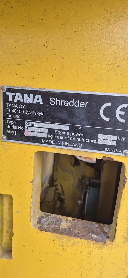 Used 2019 Tana Shark 440D Eco