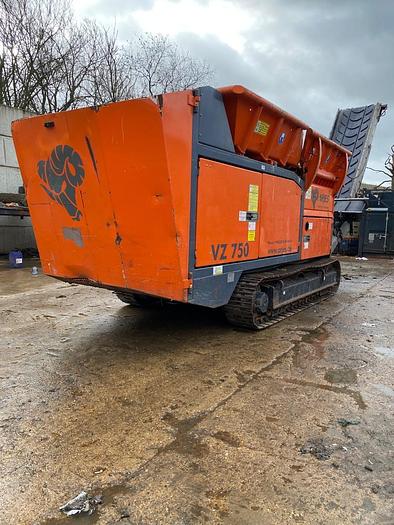 Used 2019 Arjes VZ750 twin shaft shredder