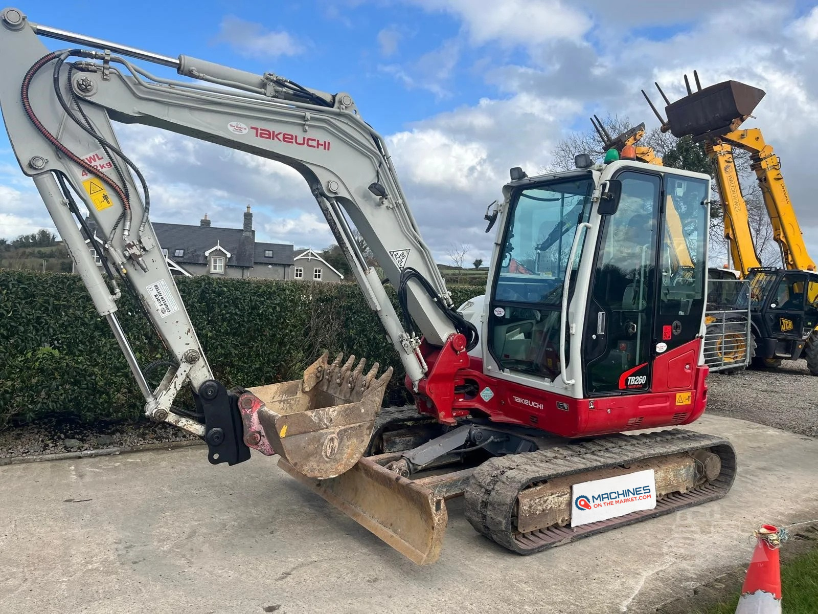 Used 2020 Takeuchi TB260 Crawler Excavator 
