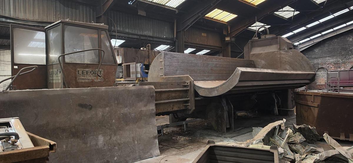 Used Lefort Scrap Metal Shear Baler