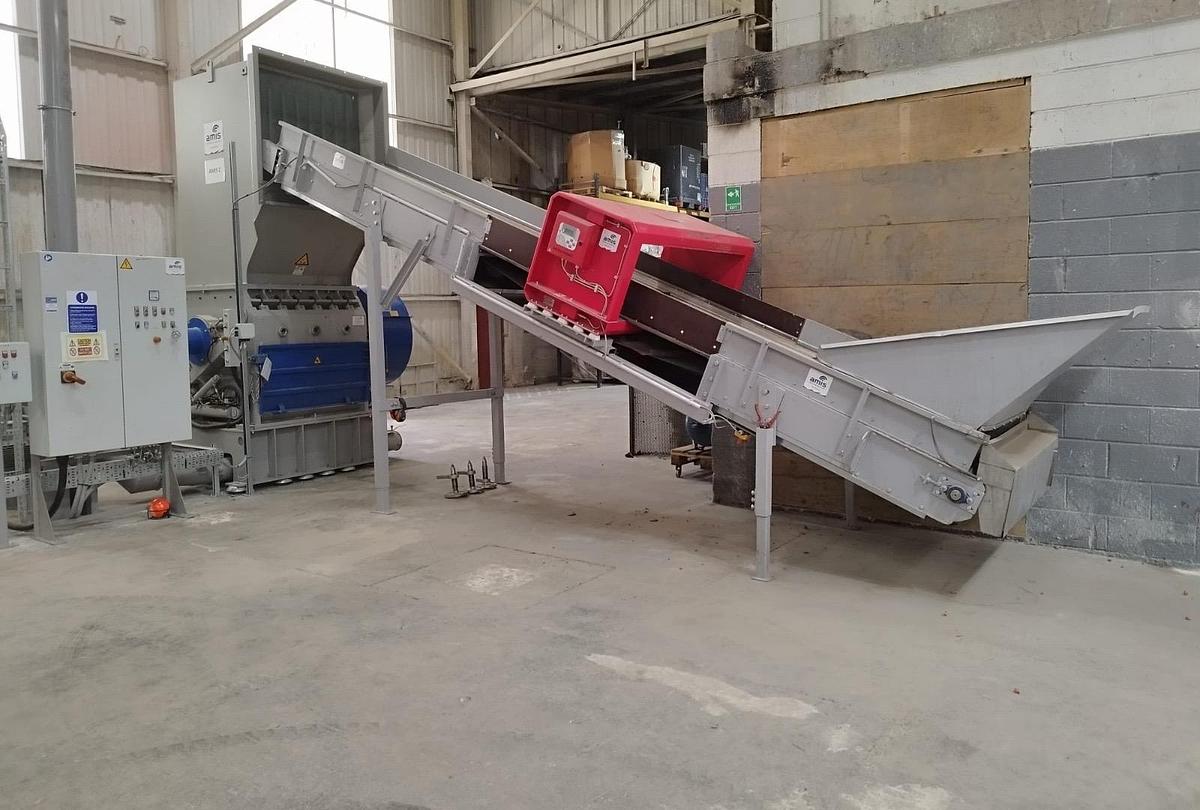 Used 2022 Amis GSH 800/1600 Plastics Granulator Plant 