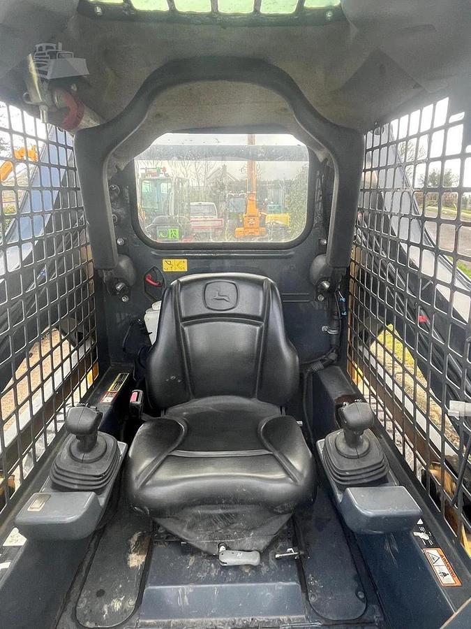 Used 2018 John Deere 318G Wheel Wheeled Skid Steer