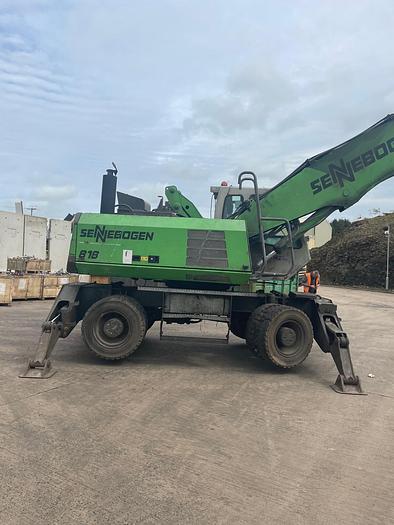 Used 2011 Sennebogen 818 Material Handler W/Arden S1102 Selector Grab 