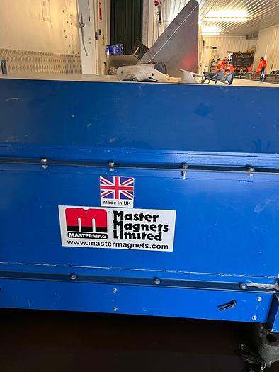Used 2022 Master Magnets Eddy Current Separator with material extrusion