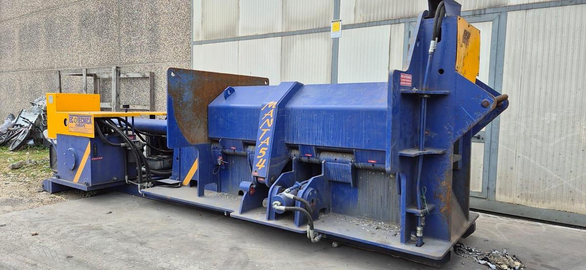 Used 2021 Ecotecnica Manta 54 Scrap Metal Baler 