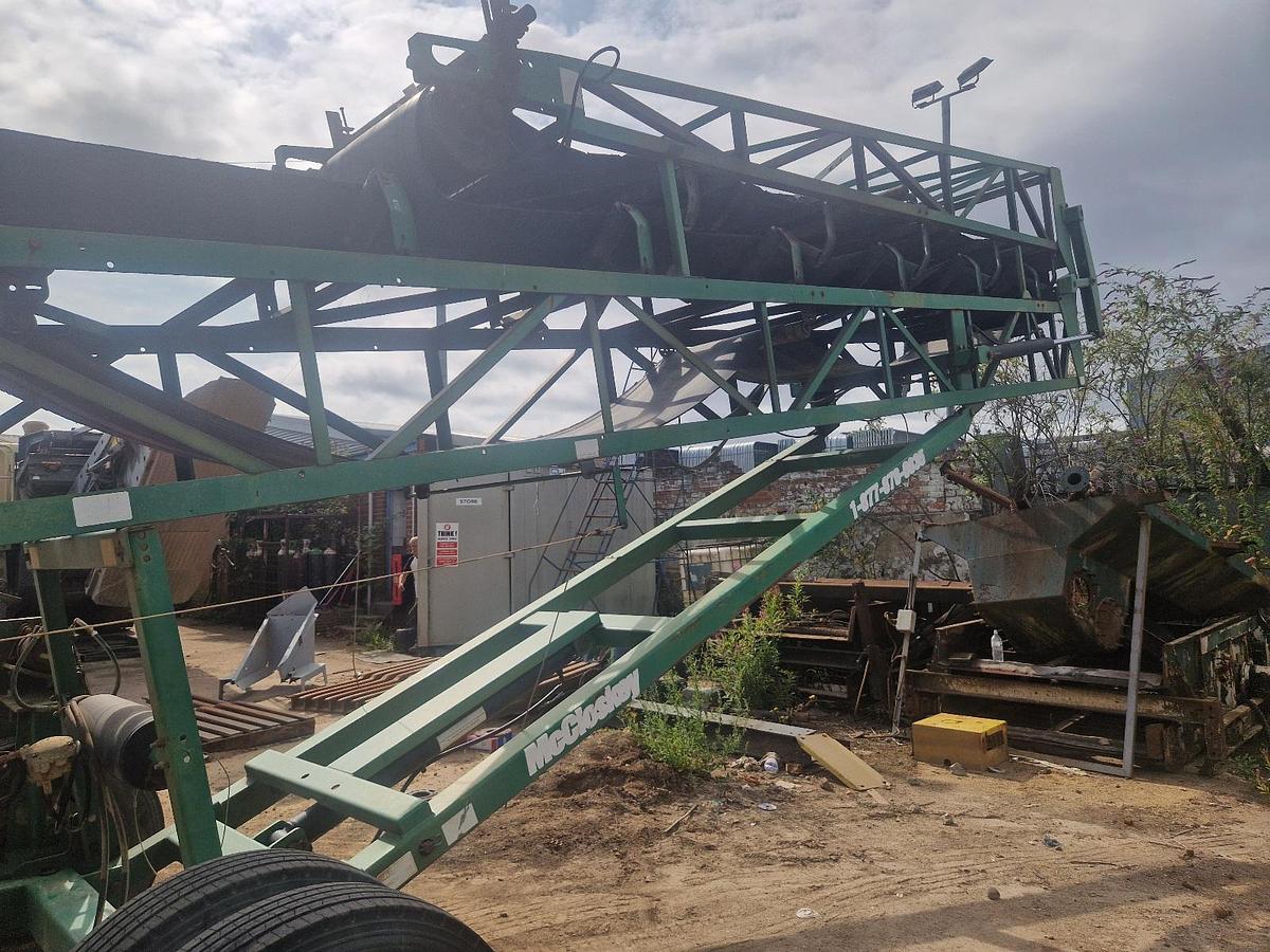 Used 2011 McCloskey ST80 Mobile Stockpiling Conveyor
