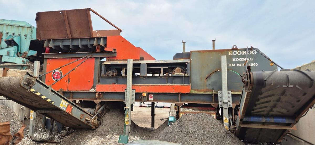 Used Ecohog HogMag HM ECS-1500 Eddy Current Separator