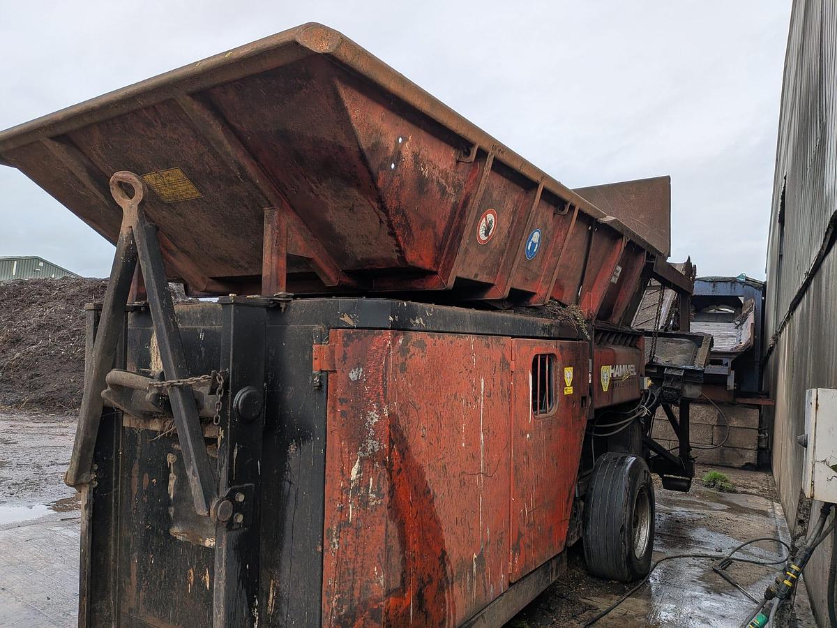 Used 2002 Hammel VB 750E Electric Shredder