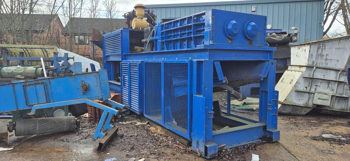 Used 2020 Heavy Duty Twin-shaft Shredder