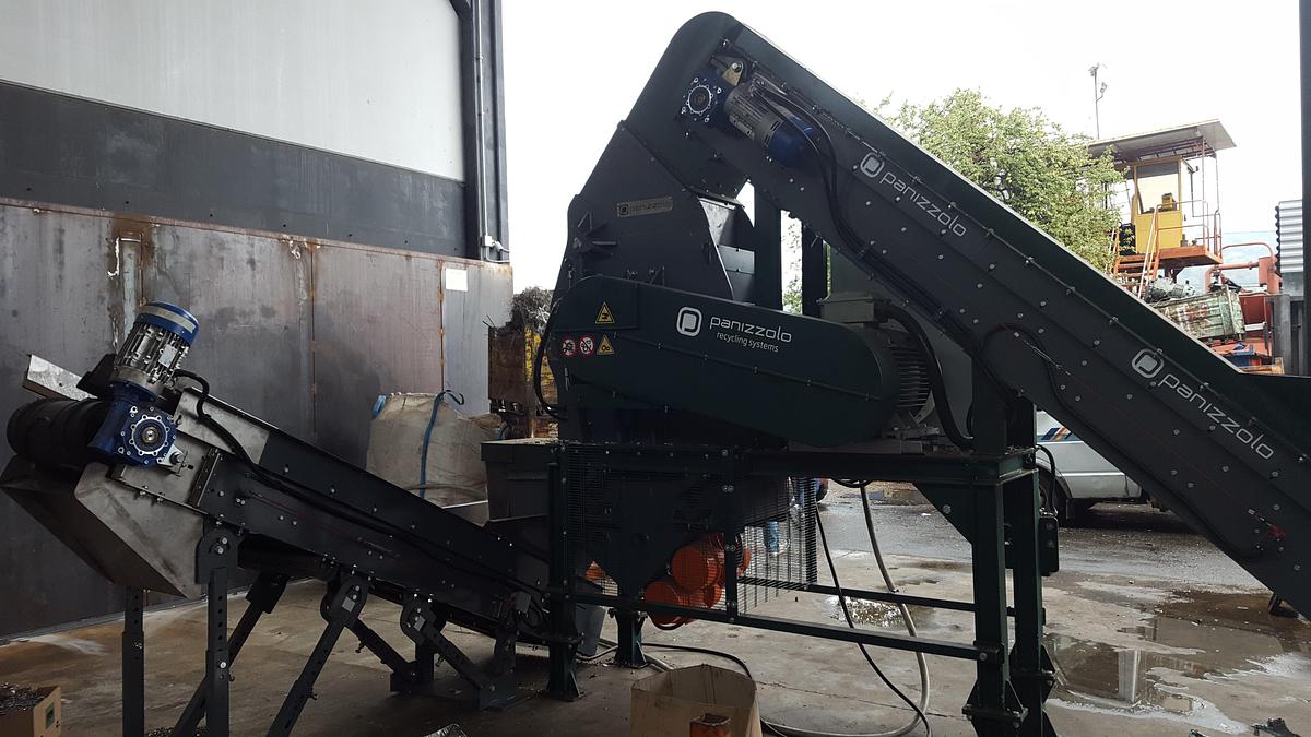 Panizzolo 400 Industry Pre-refining Hammer Mill