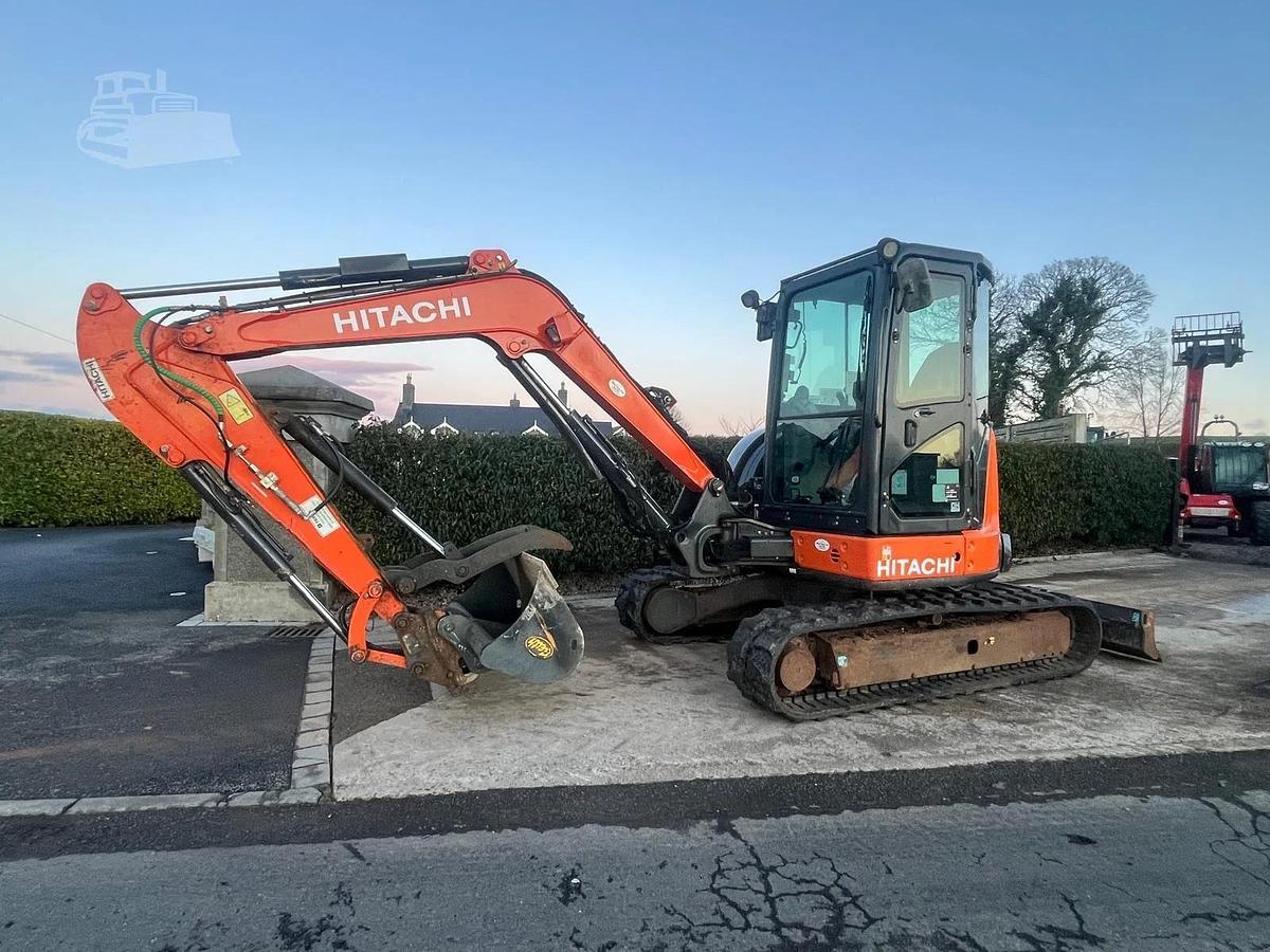 Used 2018 Hitachi ZX55U-5A Mini Excavator