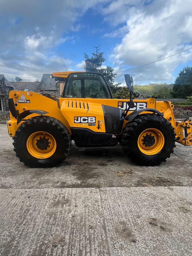 Used 2017 JCB 560-80 Agri Telehandler