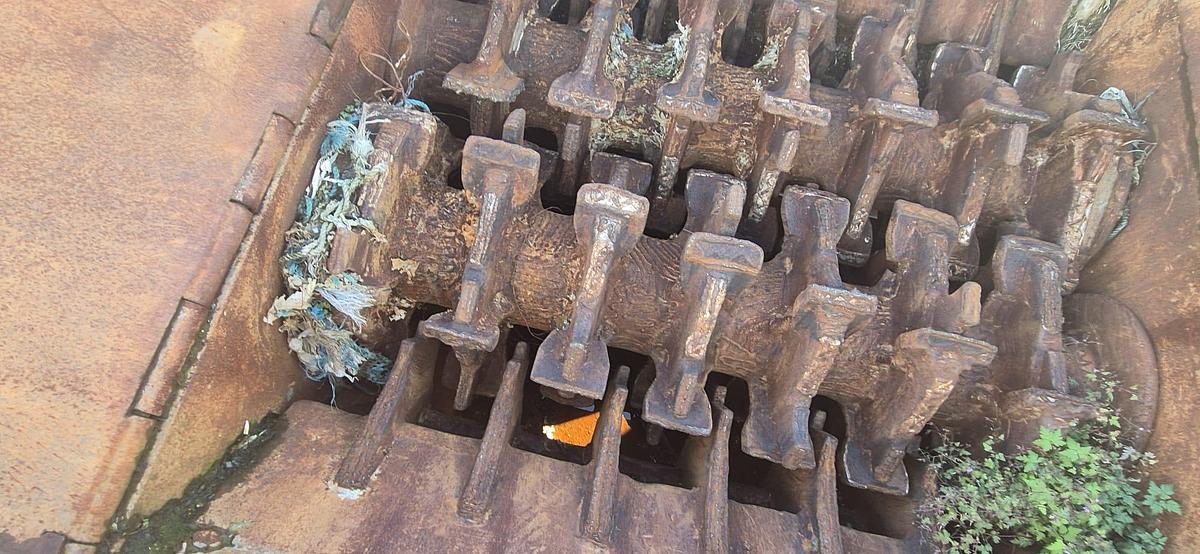 Used 2001 Hammel VB 750 D Slow-speed Twin-shaft Shredder