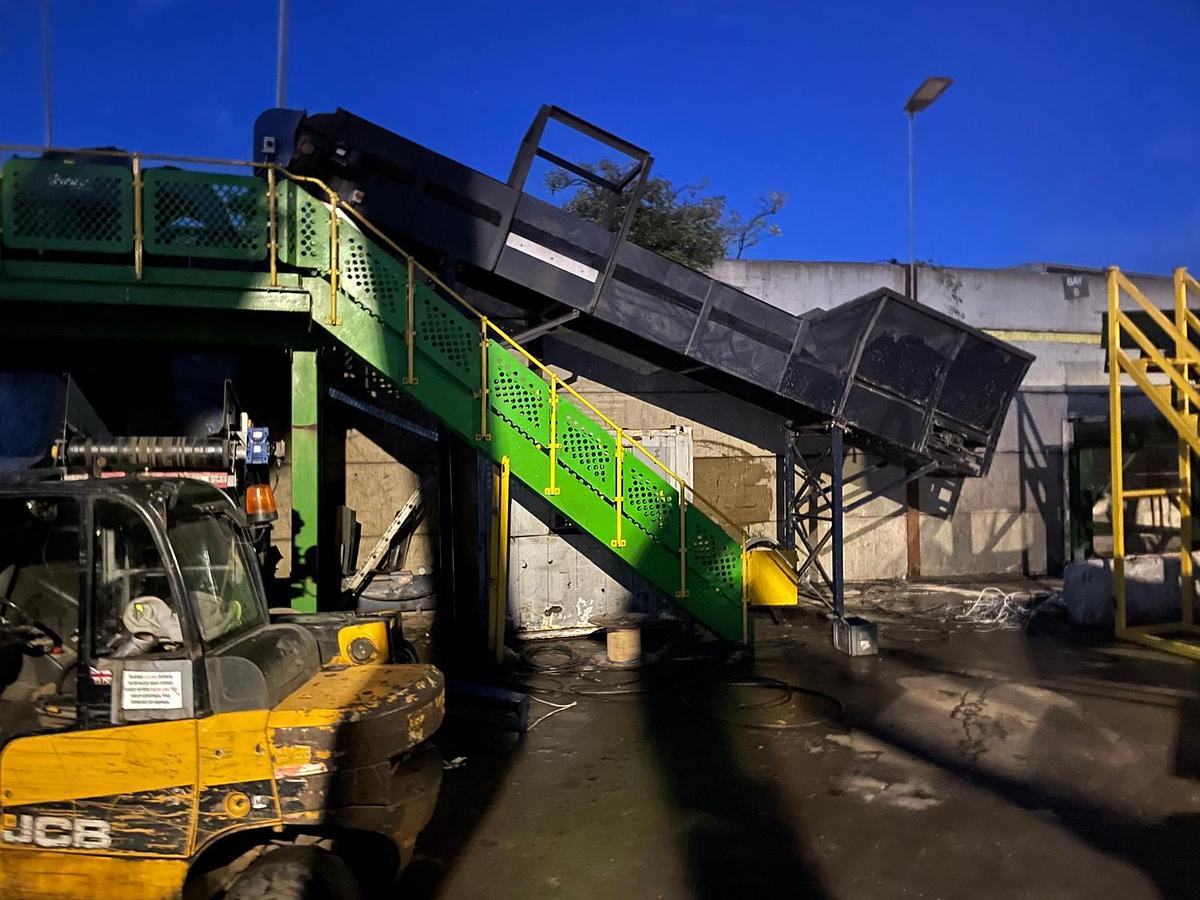 Used 2014 Impact Air Systems Zig Zag Classifier