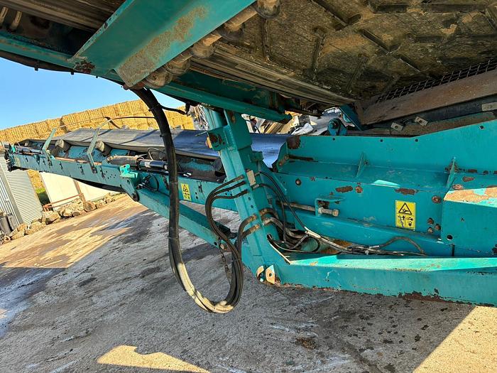 Used 2007 Powerscreen Warrior 1400 Scalping Screen
