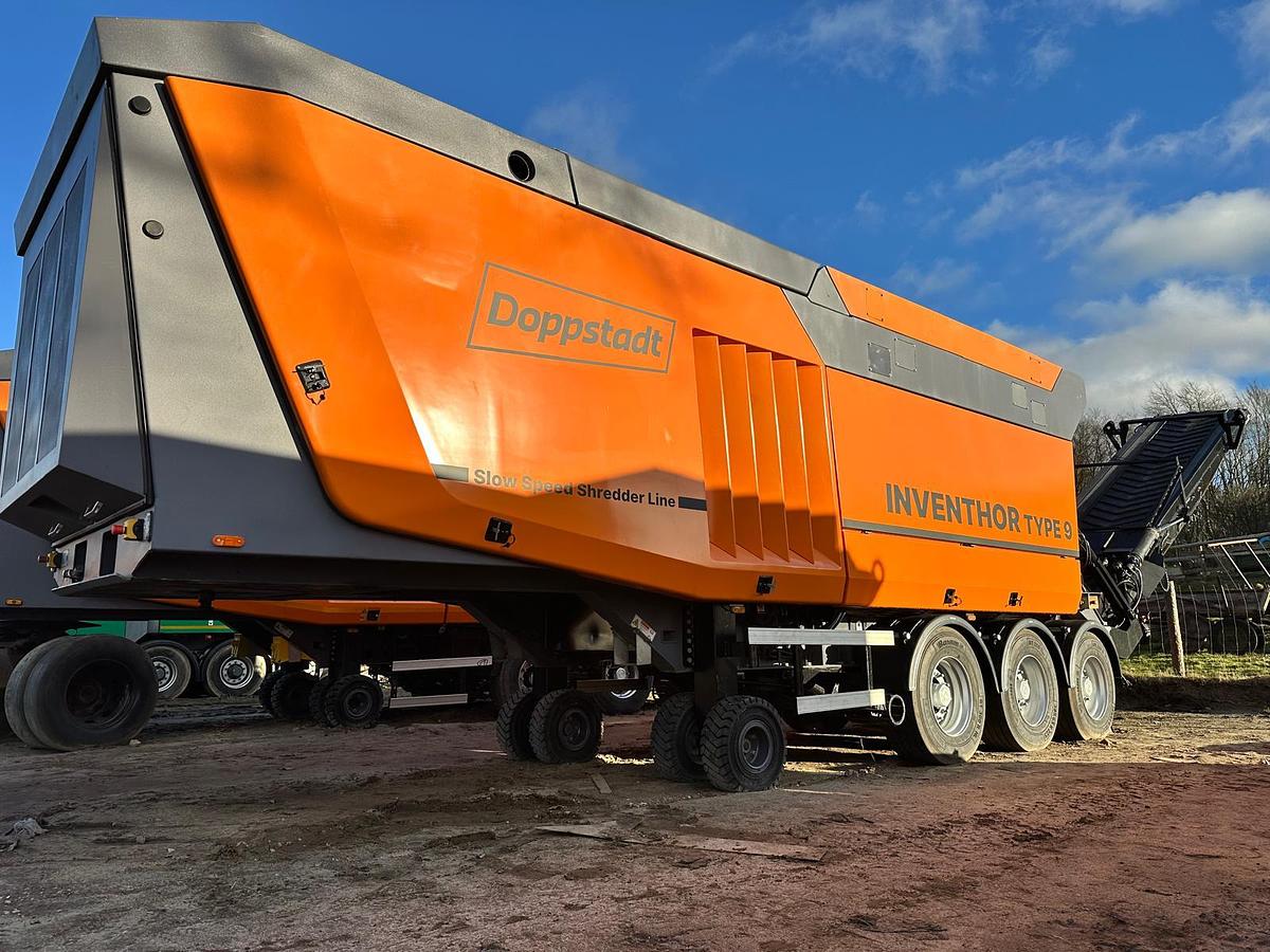 Used 2019 Doppstadt Inventhor 9 SA Slow-speed Shredder