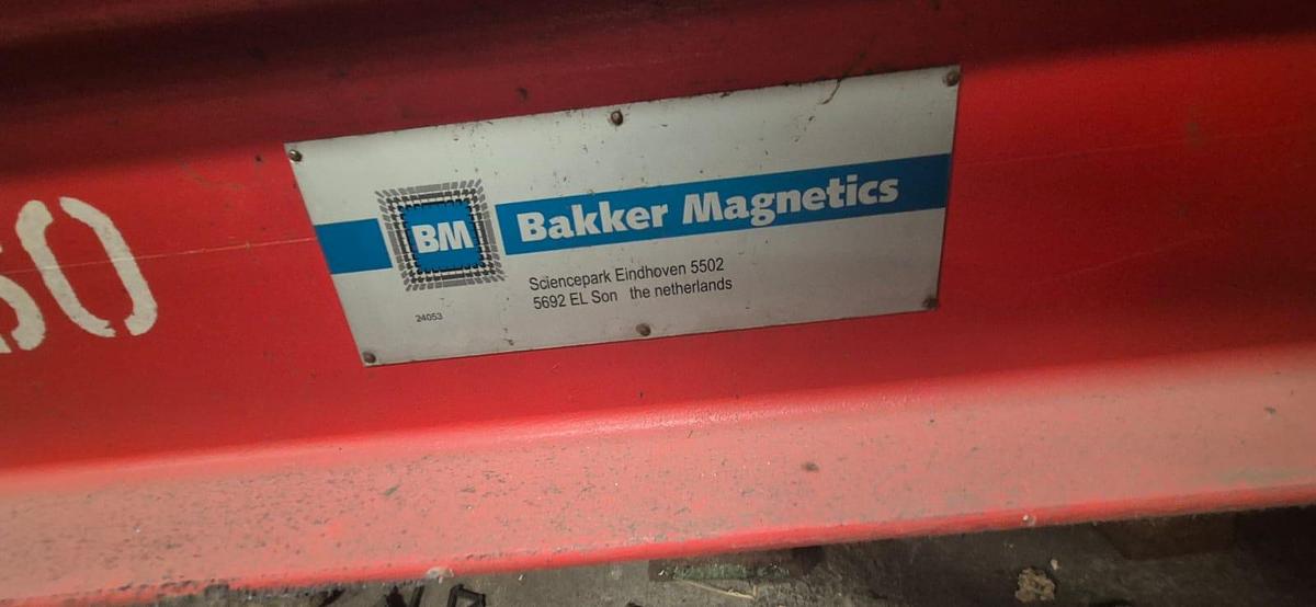 Used 2008 Bakker Magnetic LD400 Overband Magnet