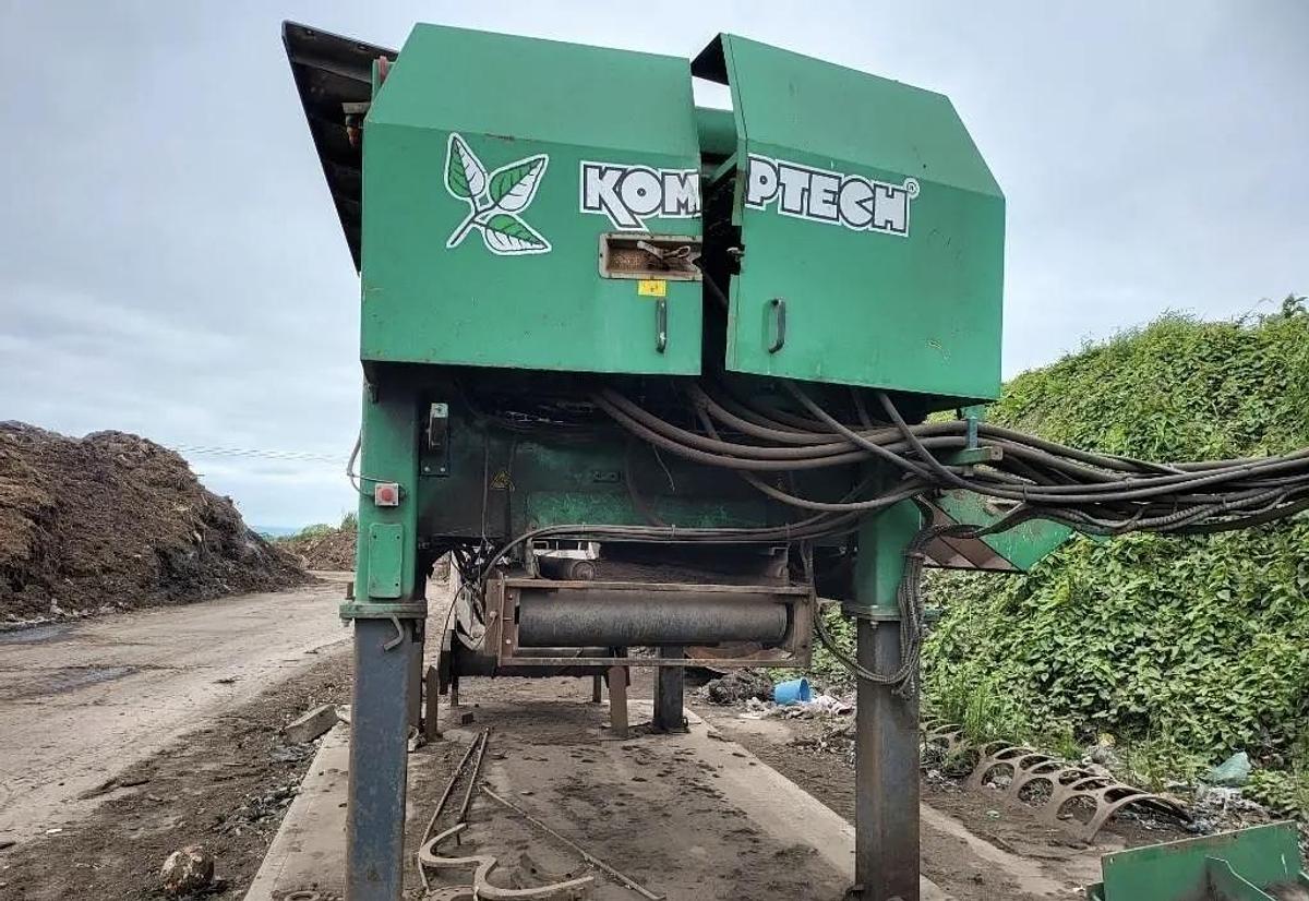 Used Komptech Crambo 6000 Shredder Parts (Shafts, Baskets, Remote Etc)