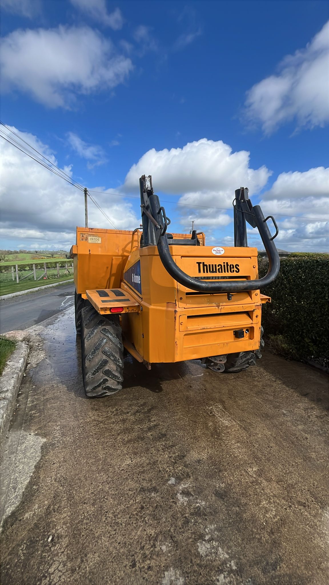 Used 2008 Thwaites 6 Tonne Dumper Truck
