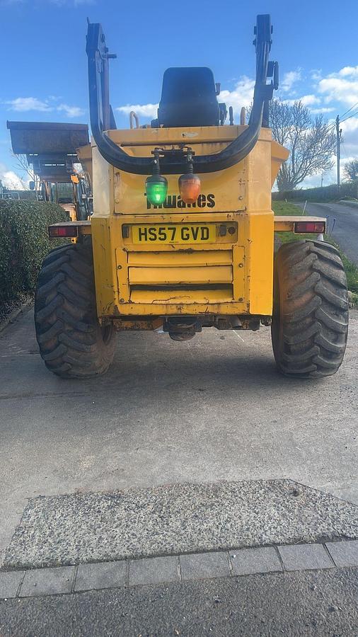 Used 2008 Thwaites 9 Tonne Swivel Dumper Truck