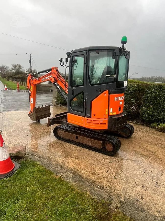 Used 2017 Hitachi ZX26U-5A CR Mini Excavator 