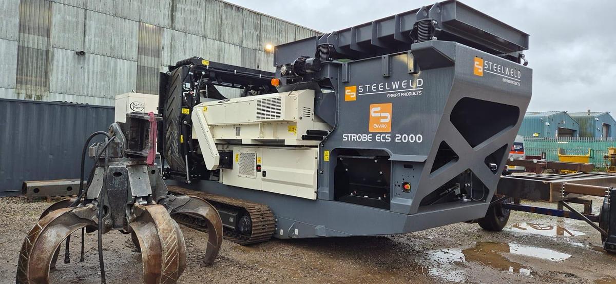 Used Steelweld Strobe ECS 2000 Mobile Eddy Current Seperator