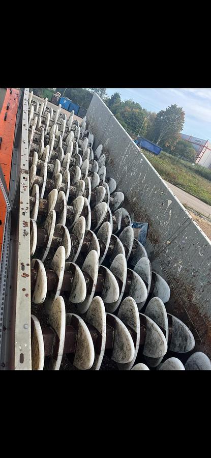 Used 2010 Sutco Cardboard 1.4mm x 6.4mm 2D/3D Flip Flow Screening Deck Screen