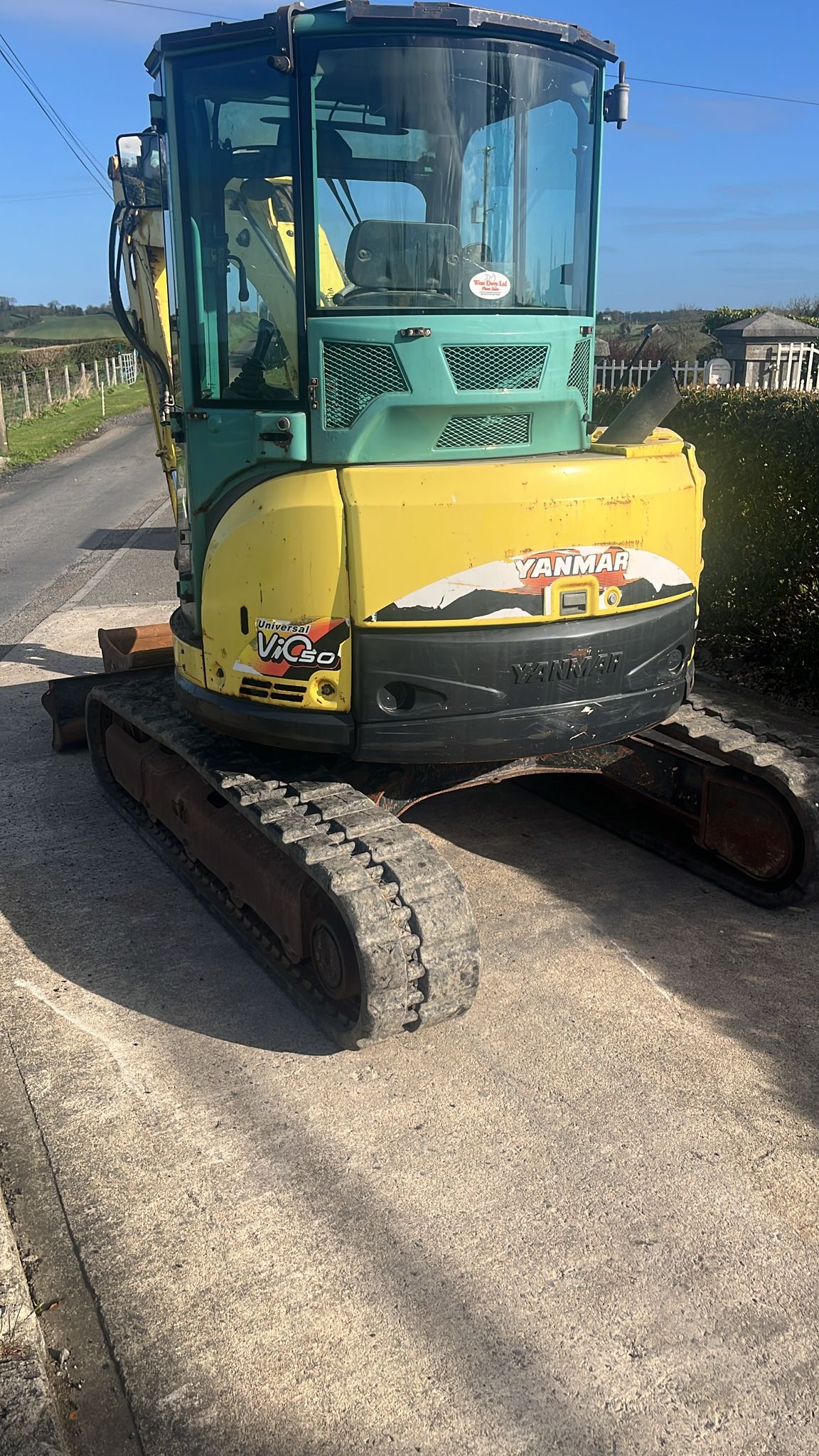 Used 2013 Yanmar VIO 50 Excavator 