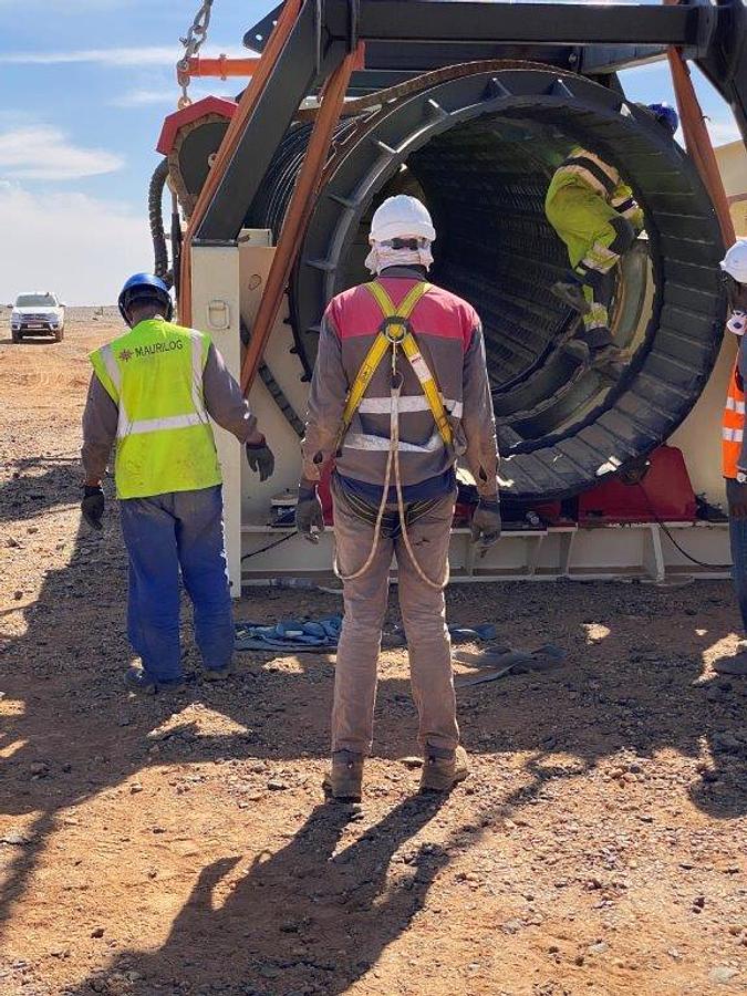 Used 2019 Terex MDS M820 Tracked Trommel Screen Screener