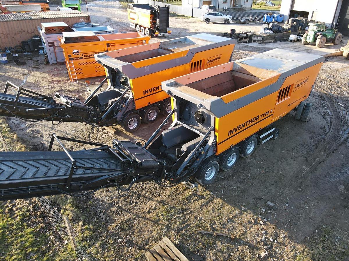 Used 2020 Doppstadt Inventhor 9 SA Slow-speed Shredder