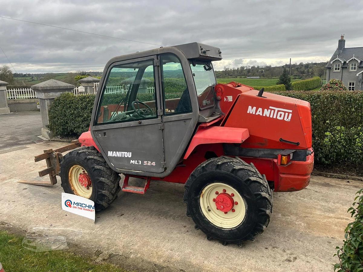 Used 2016 Manitou MLT524 Telehandler