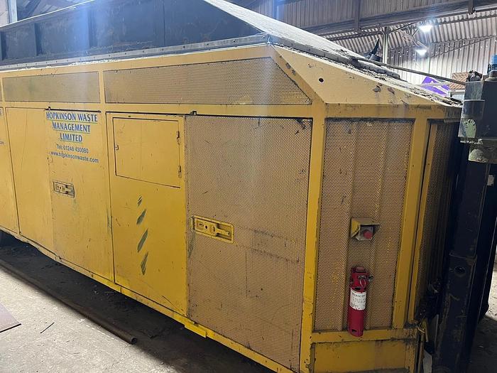 Used AMB 633 Primary Twin-Shaft Shredder 