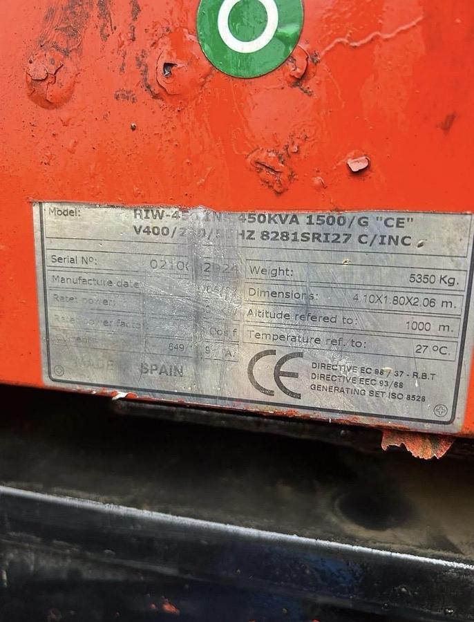 Used MacGen Power Generation Ltd Generator