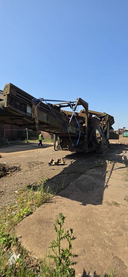 Used Powerscreen Warrior 1400 Tracked Screen Screener