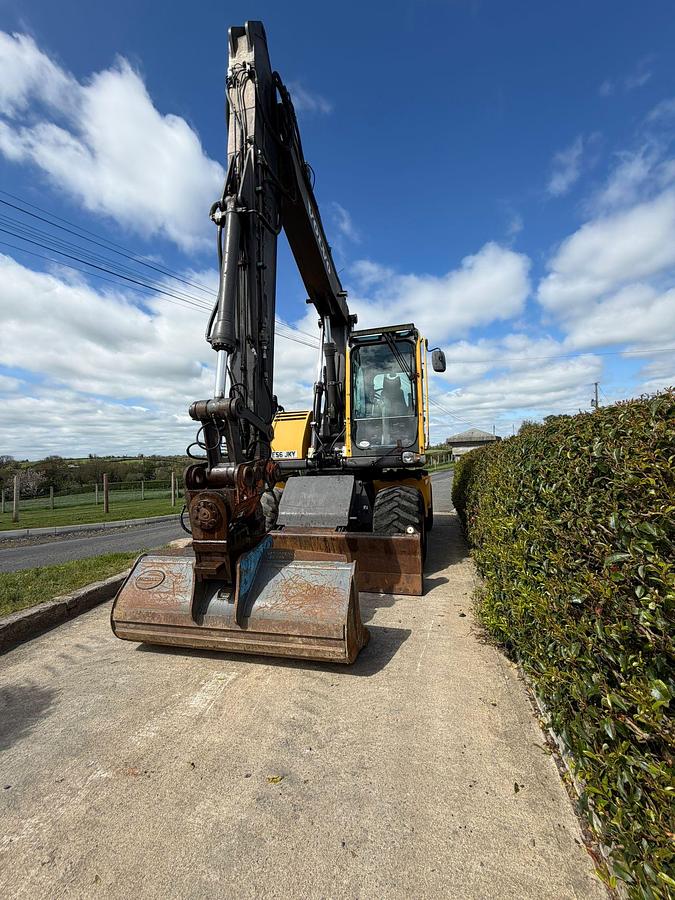 Used 2006 Volvo EW140B Wheel Wheeled Excavator