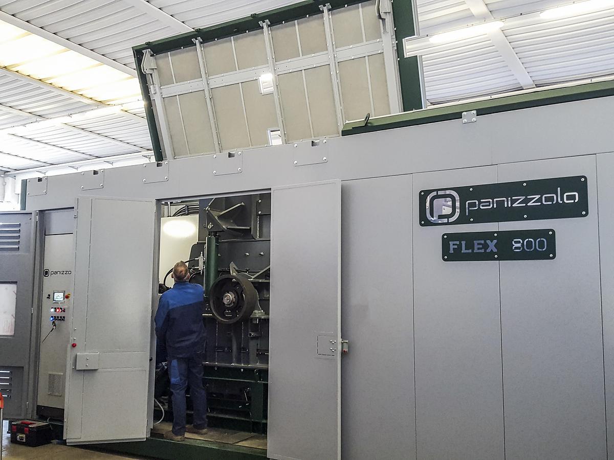 Panizzolo Flex 800 Mobile Drum Hammer Mill