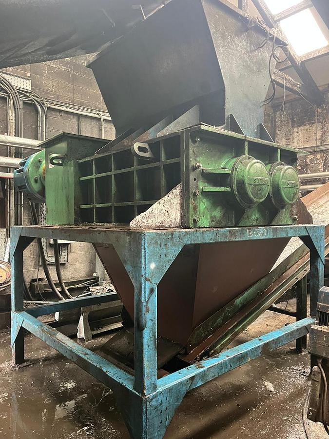 Used 2006 Granutech SATURN 60-44HT Twin-shaft Slow-speed Shredder